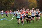 Alex Short leads the junior mens Liverpool Cross Challenge. David T. Hewitson/Sports for All Pics